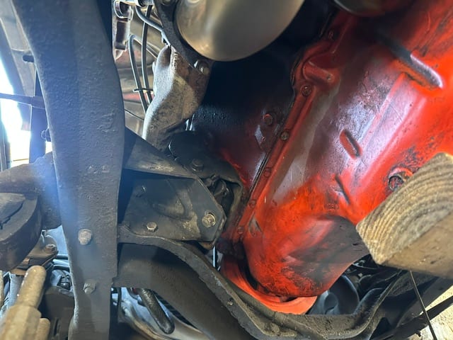 Learned how to remove a motor mount