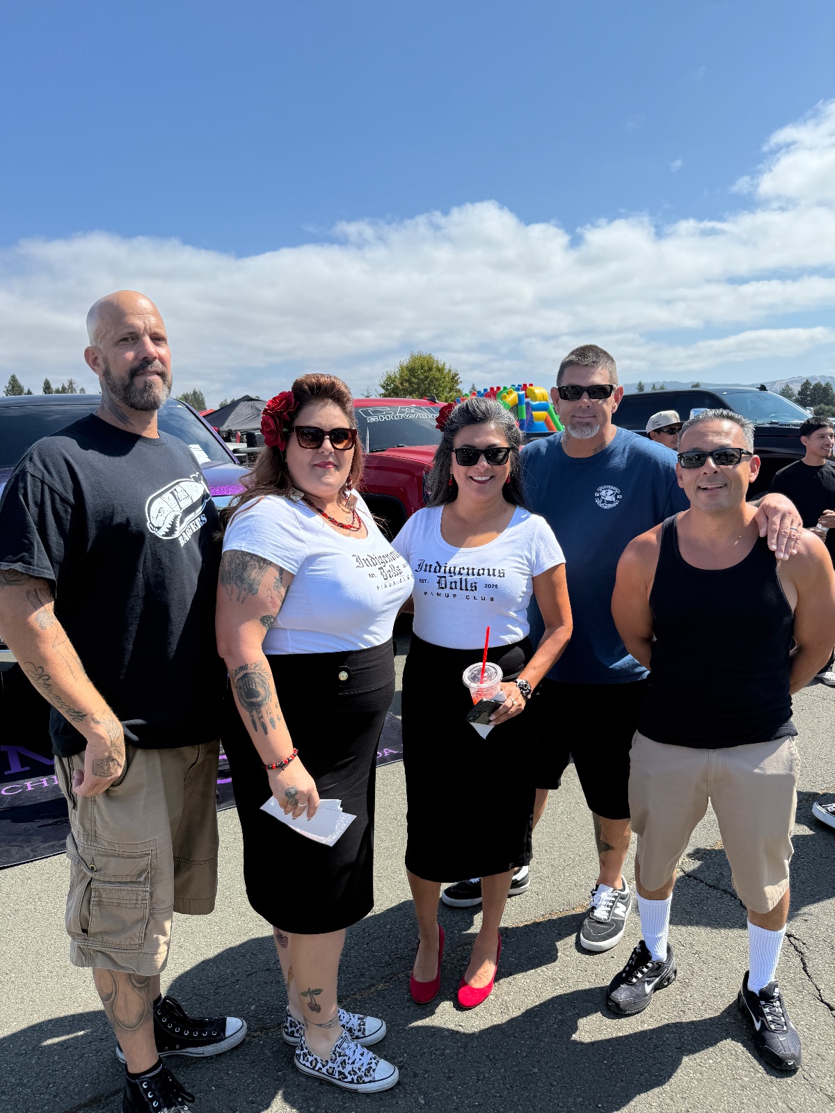 Always nice running into folks I know