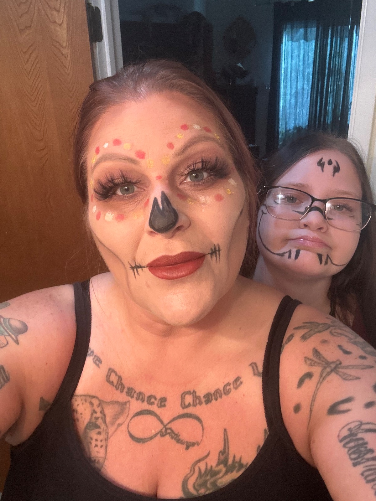 Prepping for Day of Dead in Windsor 2025